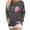 Dark Gray-16, variant on Cavosen Womens Casual Tops Long Sleeve Crew Neck Stars Stripes Patriotic Tee 250 Years Red White and Blue Graphic Shirt Summer Loose Tops