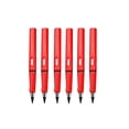 thumbnail image 1 of Agiferg 6PCS Grip Posture Correction Design Pencil Without Ink, Old Undead Pen, Creative Metal Pen, 1 of 1