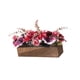 thumbnail image 5 of Flores artificiales de en maceta, regalos realistas de madera con maceta para jardín, porche, mesa, decoración al libre., 5 of 9