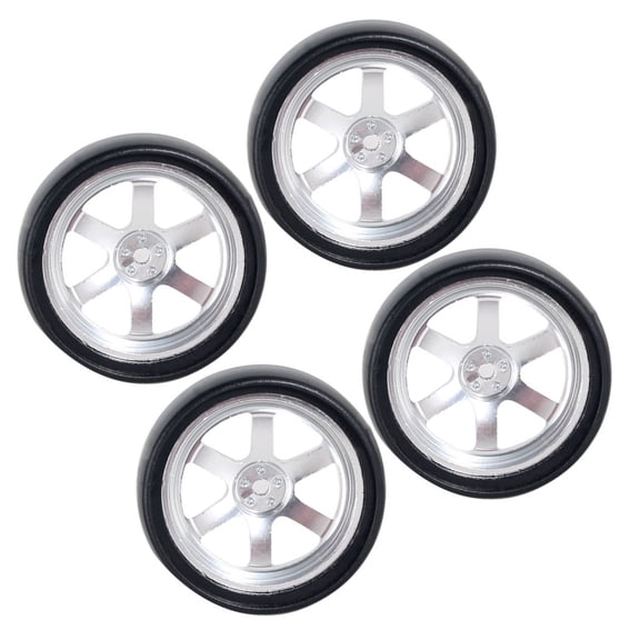 High Performances Remote Control Drift Car Tires 1/18 Wheel Tyre with Metal Hubs For Racing Experience Improvement