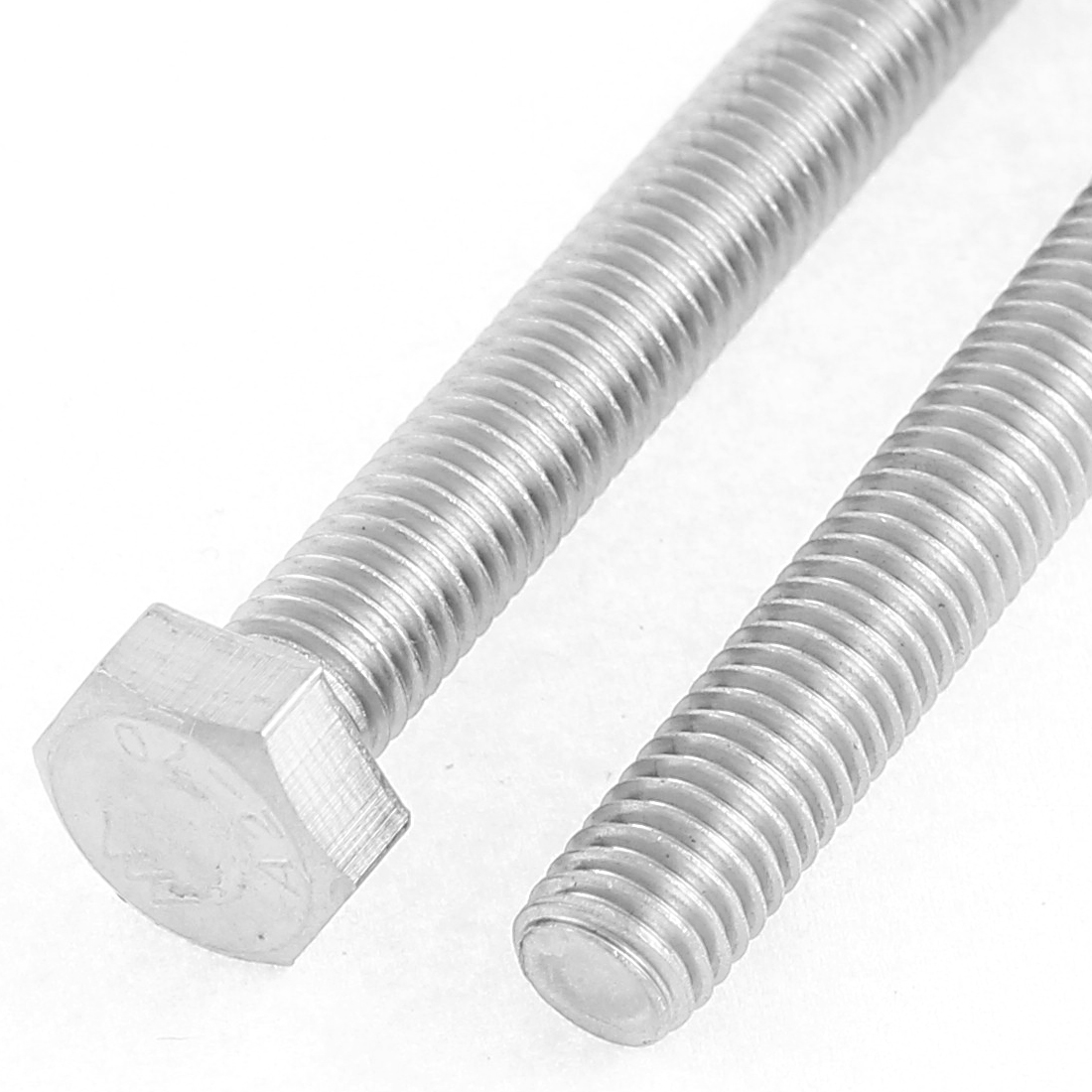 M8 x 65mm Metric 304 Stainless Steel Fully Threaded Hex Head Screw Bolt
