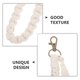 thumbnail image 3 of BESTYASH 2Ud Llavero Tejido Beige Para De Bolsos Y Llaves Y Elegante, 3 of 8