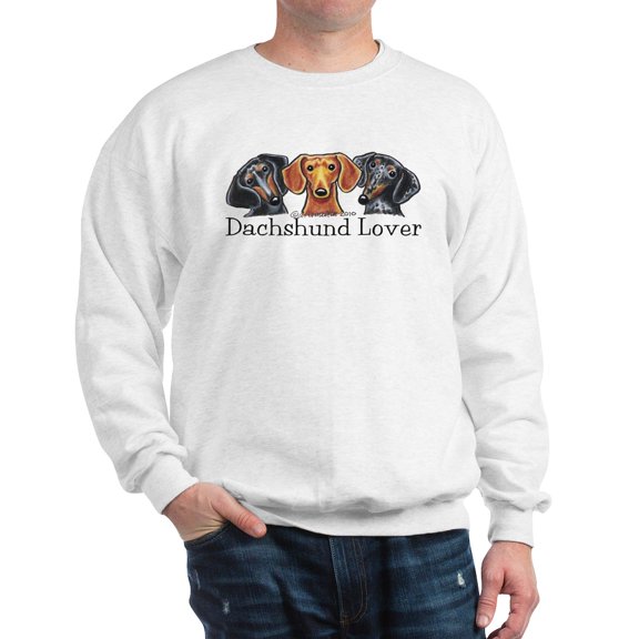 CafePress - Dachshund Lover Sweatshirt - Crew Neck Sweatshirt