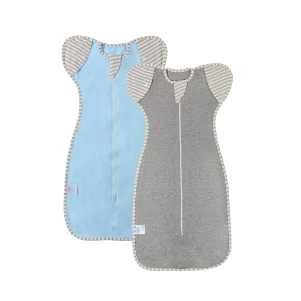 Saco de Dormir para Recién Nacido 2pcs Azul Gris L Adepaton LRWJ650-5