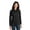 Black, variant on Port Authority Adult Female Women Plain Long Sleeves Shirt Steel Grey 3X-Large