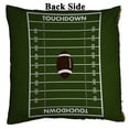 thumbnail image 2 of GCKG Football Ground Pillowcase,Football Ground Reversible Mermaid Sequin Pillow Case Home Decor Cushion Cover 16x16 inches, 2 of 3