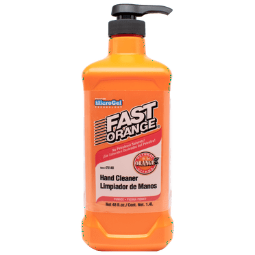 Permatex Fast Orange Pumice Hand Cleaner, 48oz Orange Scent