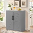 thumbnail image 2 of Small Accent Cabinet, Farmhouse Sideboard Buffet with Storage Cabinet for Kitchen, Living Room, Dining Room, Bathroom, 2 of 15