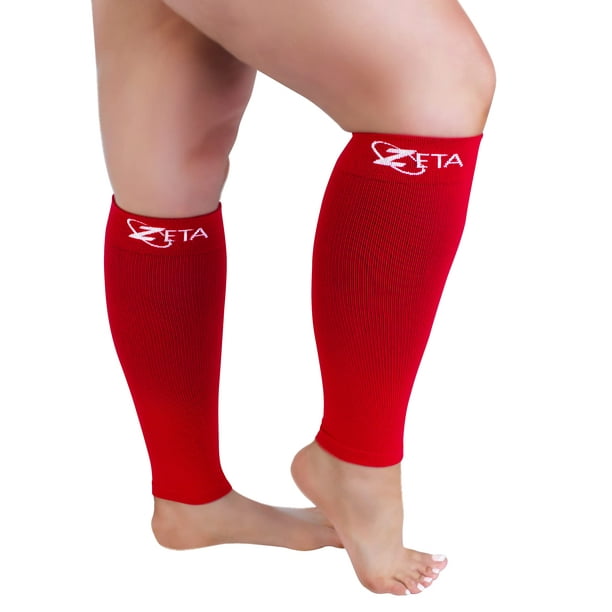  Zeta Wear Plus Size Leg Sleeve Support Socks - The Wide Calf  Compression Sleeve Women Love For Its Amazing Fit