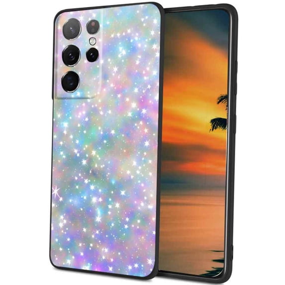 Compatible with Samsung Galaxy S22 Ultra Phone Case, Stars-1 Case Men Women, Flexible Silicone Shockproof Case for Samsung Galaxy S22 Ultra
