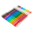 thumbnail image 4 of KINGART&reg; Glittering Colored Gel Pens, Scrapbook, Journals, or Drawing, Colored Glitter Ink, Medium Line , Set of 12 Unique Colors, 4 of 12
