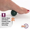 thumbnail image 4 of Bola de Masaje Due North Industrial Verde para Alivio de Fascitis Plantar, 4 of 7