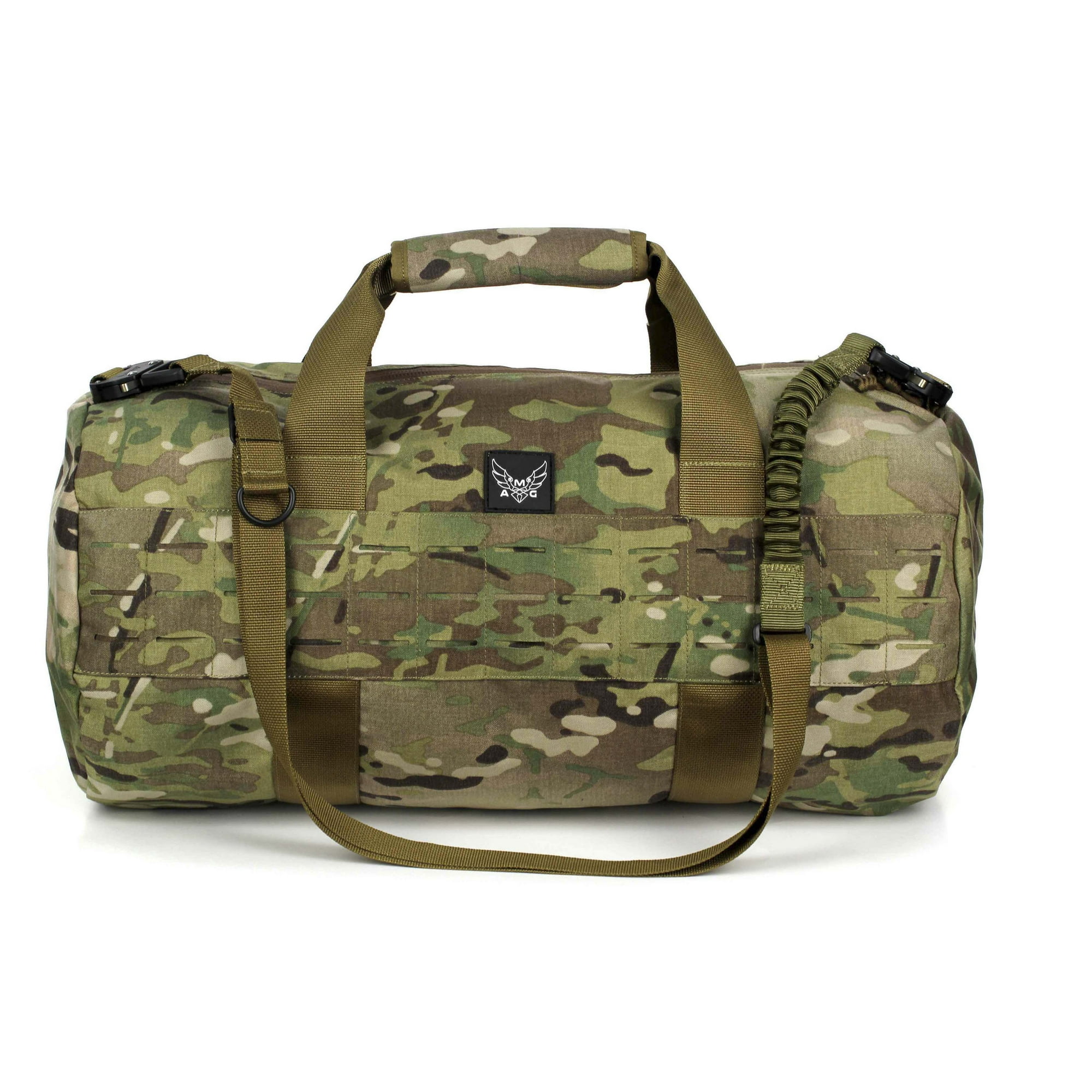 Atomic Mission Gear Unisex Travel Peruga Medium Duffel Bag Medium Multi-Camouflage
