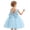Blue, variant on Girl Dress Children's Wedding Dress Flower Girl Dress Piano Performance Dress Dress