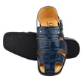 thumbnail image 2 of LIBERTYZENO Mens Outdoor Sport Fisherman Sandal Shoe Navy 9, 2 of 7