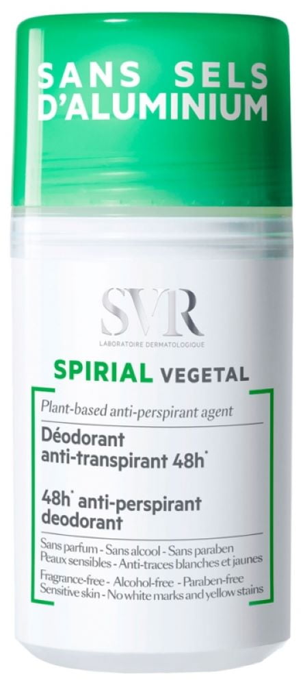 per ongeluk oven streepje SVR Spirial Natural Deodorant Antiperspirant Roll-on Roll-on 50ml -  Walmart.com