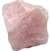 Rose Quartz Crystal Raw Stones (2 Pieces)