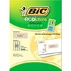 Bic Corporation BRL3012-NATURAL 1in X 2-5/8in Natural Ecolutions Mailing Labels
