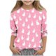 thumbnail image 1 of Eres más que una camisa de puntuación de prueba Niños Pascua imprimir 3/4 manga cuello redondo Top casual, niños camisas de manga larga tamaño 12-14 Juventud, 1 of 5