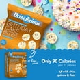 thumbnail image 2 of Drizzilicious Mini Rice Cakes, Birthday Cake Flavored Rice Cake Gluten Free Snacks, Rice Crisps 10-Pack, 2 of 10
