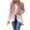 Red, variant on ShiShine Women’s 2025 Fall Fashion Stripe Cardigan Lightweight Soft Cardigan Long Sleeve Open Front Coat