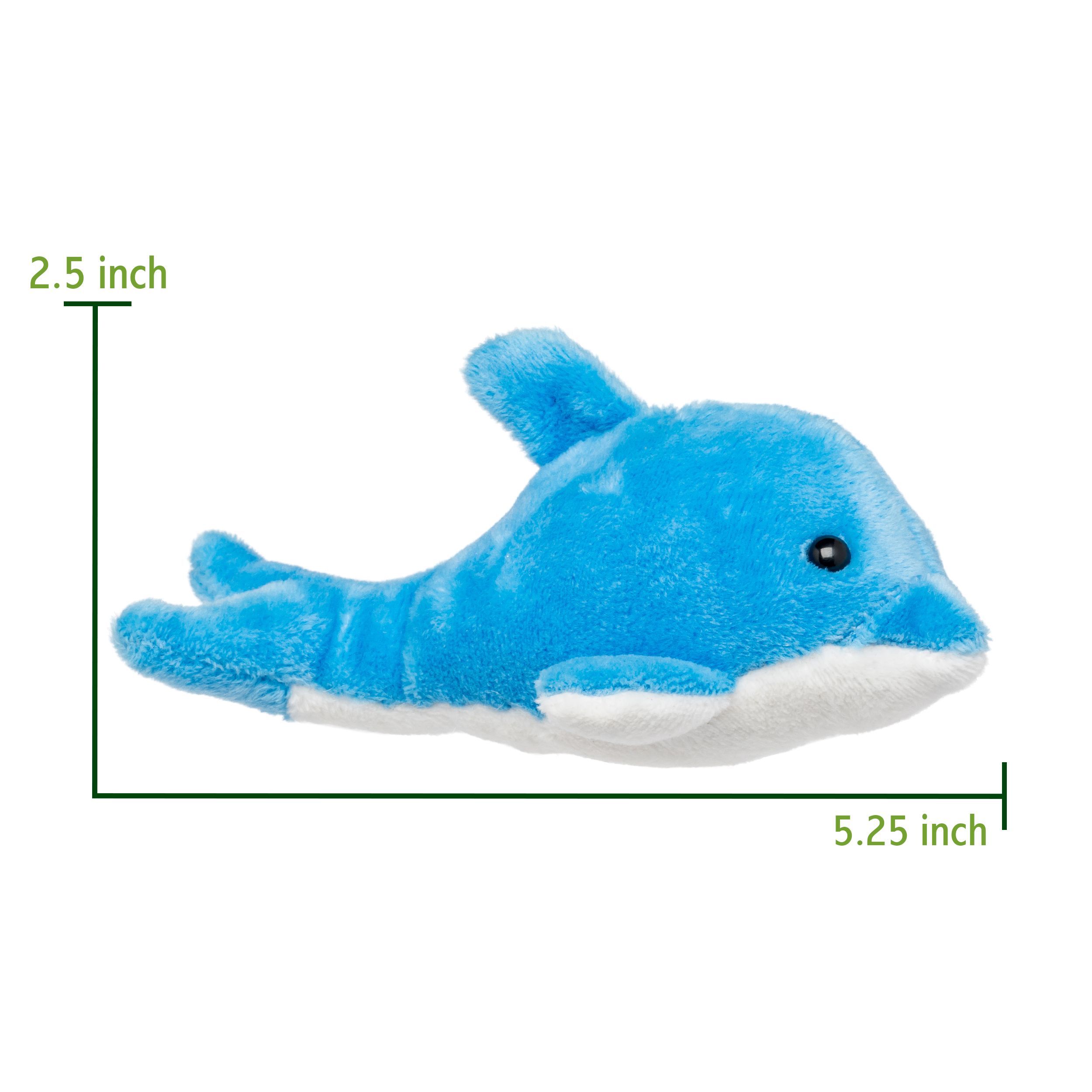 blue dolphin plush