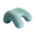 thumbnail image 4 of Almohada de viaje para escritorio de oficina, almohada para la siesta, almohada de espuma viscoelástica, almohada para dormir la siesta Verde, 4 of 9