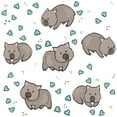 thumbnail image 3 of CafePress - Wombat Pajamas - Women's Short Sleeve Print T-Shirt and Pants Light Cotton Pajama Set, 3 of 7