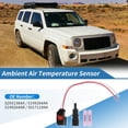 thumbnail image 2 of Sensores de temperatura del aire ambiental Unique Bargains No.5293138AA para Ram 3500 6.7 Diesel 11-12 para Dodge Journey 2.4 3.6 09-20 para Jeep Compass 07-17 con arnés de cableado con conector, 2 of 7