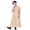 Beige, variant on Boys Kaftan Thobe Casual Short Sleeves Robe Crew Neck Kids Robe Black Abaya 13-14 Years