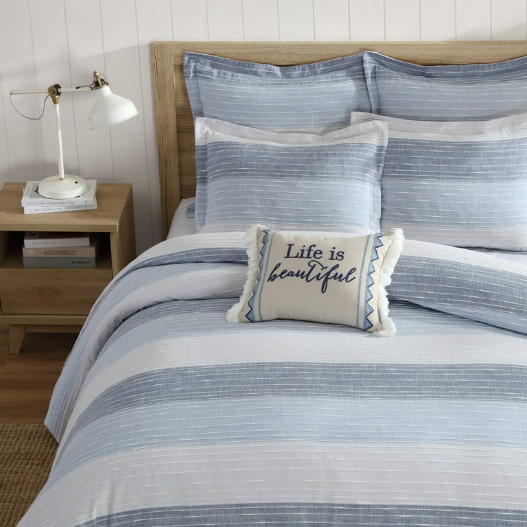 トップス duvet Amazon.com: SAPHREAS Striped Duvet Cover Set Full Size 3pcs