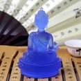 thumbnail image 3 of Tibetan Medicine Buddha Statue,Meditation Decor Collectible -Blue, 3 of 6