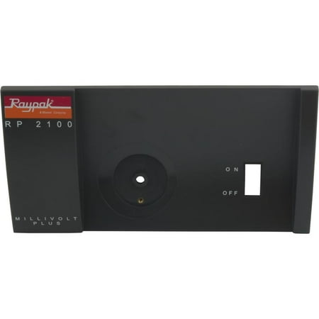 - Control Panel, Raypak R185A, with Decal, MV