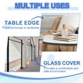 thumbnail image 5 of 1/8" Rubber U Channel Edge Trim, Door Seal Strip U Shape Weather Stripping (Black, 10-Feet), 5 of 6