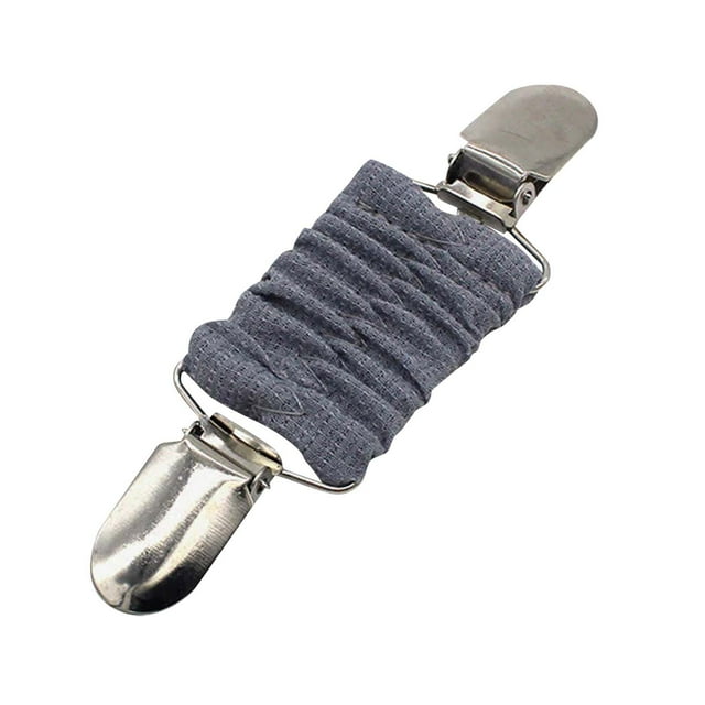 Cardigan en Tricot Clip Châle Attache Élastique Accessoire Épaule Froncée Mode Sécurisé