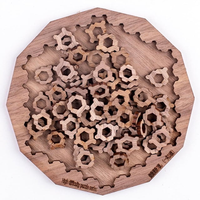 Rompecabezas De Descompresión Irregular Juguetes De Madera Rompecabezas De Madera Regalo Para Cumpleaños O Vacaciones seitruly FN007784-07