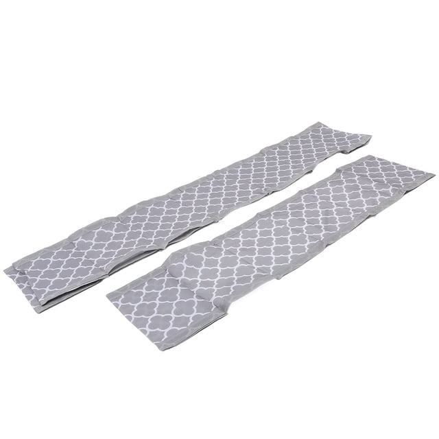 Barrera para Cama de Bebé, Forro de Malla Transpirable Para Cuna, Parachoques para Cama de Bebé, Forro de Malla Suave, Protector de Cuna Anticaída, 2 UDS.