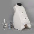 thumbnail image 2 of Mad Hornets NEW Plastic Fuel Gas Tank White For Honda CR500 CR 500 R CR500R 1989 - 2001, 2 of 9