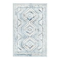 thumbnail image 2 of Unique Loom Charlotte Collection Area Rug - Quail (2' x 3' 1" Rectangle Aqua Blue/Gray), 2 of 6
