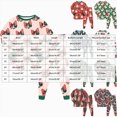 thumbnail image 3 of sdbrld Kids Christmas Pajamas for Girls 2Pcs Long Sleeve Shirt and Pants Set Children Holiday Loungewear Sizes 7-8 Years, 3 of 9