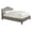 Gray, variant on Pemberly Row Traditional Fabric Queen Bed in Falstaff Gray Finish