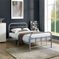 thumbnail image 2 of Modway Maisie Lit Simple en Acier Inoxydable en Gris, 2 of 5