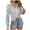 White, variant on COMVALUE Women 2026 Striped Long Sleeve Dress Shirts Collared Office Work Blouses Button Up Tops (Purple, L)