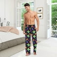 thumbnail image 7 of FREEAMG Rainbow Happy Halloween Pajama Pants for Men, Men's Separate Bottoms, Comfortable Sleep Lounge Pj Pants, 7 of 7