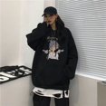 thumbnail image 4 of Sudaderas para hombre, sudaderas con capucha con gráficos de manga negra, ropa para hombre, sudaderas novedosas y cálidas de anime, moda divertida de Harajuku, 4 of 5