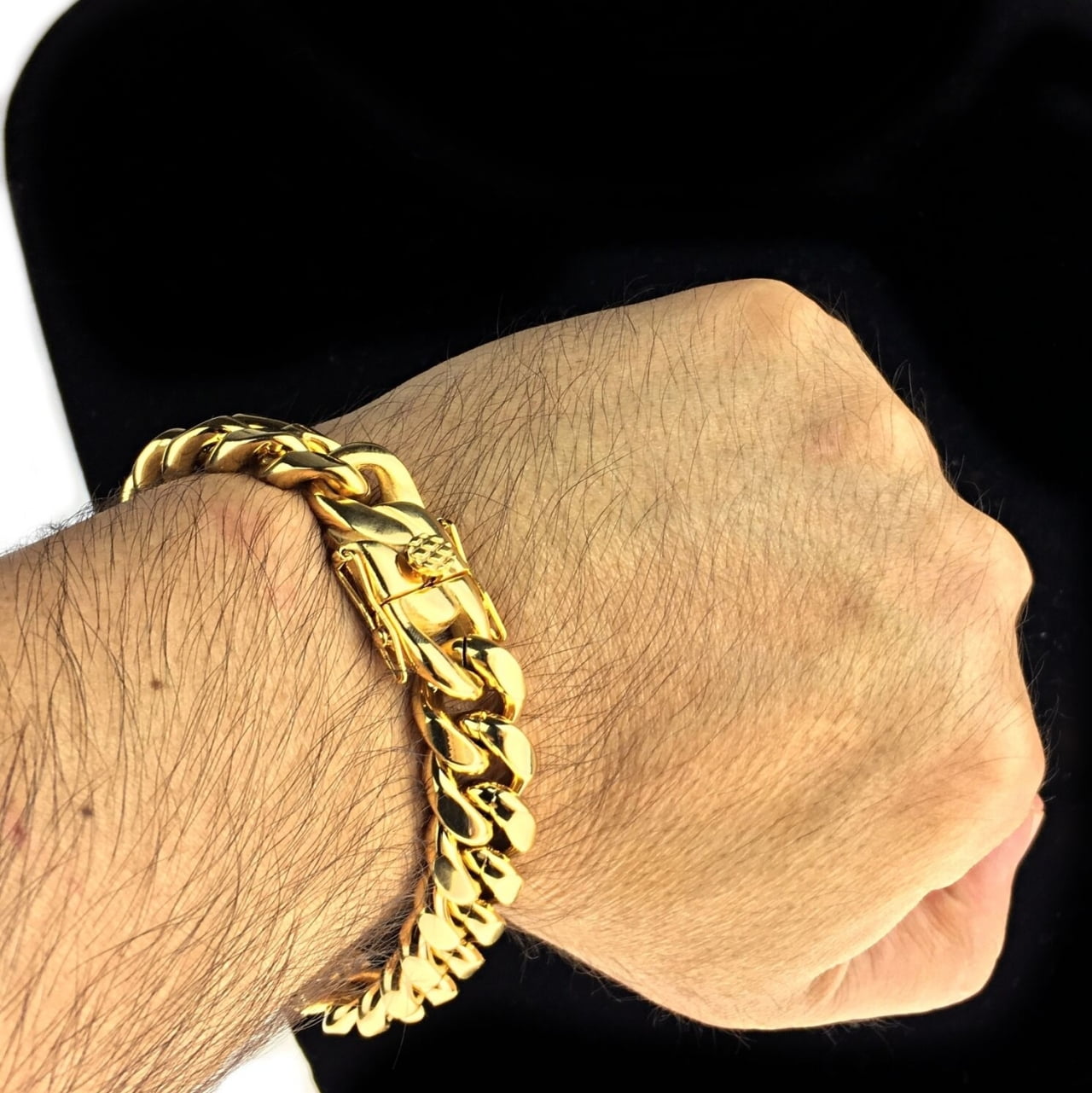 Handmade 24K Flat Gold Bracelet, 17gm at Rs 169500 in Udangudi | ID:  2849702723833