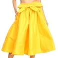 thumbnail image 3 of Sakkas Celine African Dutch Ankara Wax Print Full Circle Skirt - Yellow - One Size Regular, 3 of 5