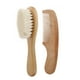thumbnail image 2 of Cepillo De Pelo De Madera Que Lava El Cepillo De Pelo De Madera Suave Respetuoso Del Medio Ambiente Para El Bebé, 2 of 8