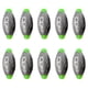 thumbnail image 1 of Pesas Pesca 10 Uds. Plomos Tapón Silicona Accesorios, 1 of 9