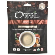 Organic Traditions 5 Mushroom Coffee Blend, Mocha, 3.5 oz (100 g)